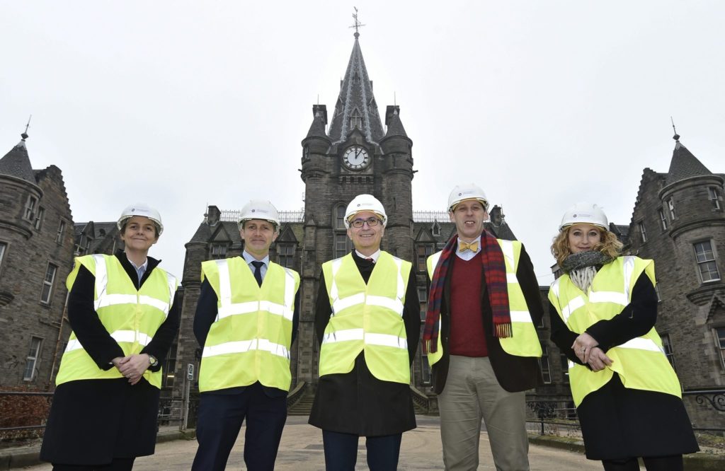 Image of Leeann Dempster, Michael Matheson, Prof Charlie Jeffery, Lord Duncan & Prof Sian Bayne