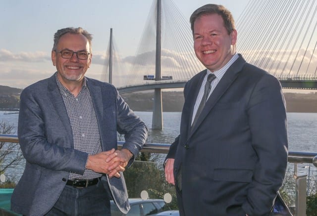 Jarmo Eskelinen, Director of DDI Initiative and Gordon Mole Head of Service-Business and Employability, Fife Council