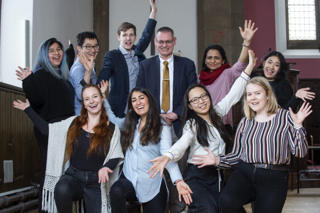 A group of happy people