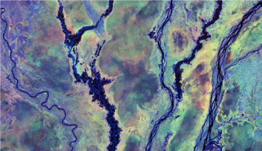 Satellite image of Congo