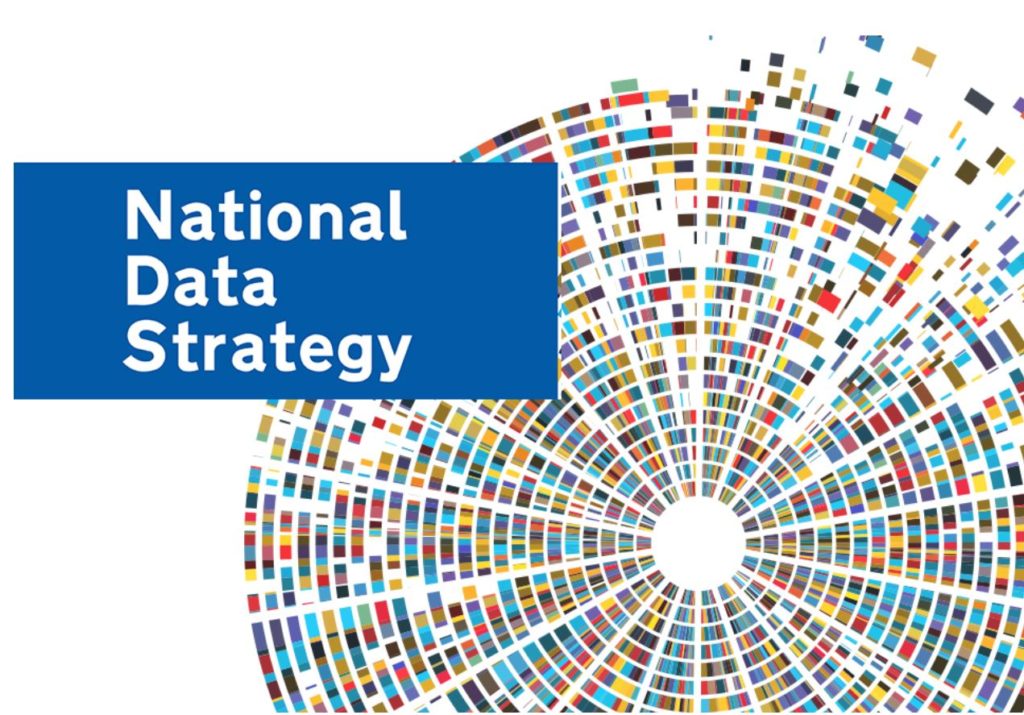 UK National Data Strategy report cover