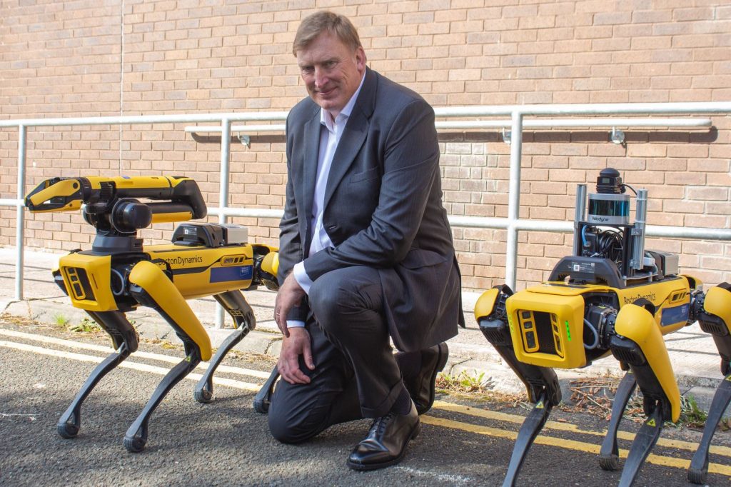 image of Stewart Miller, CEO of the National Robotarium