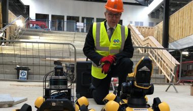 Picture of Secretary of State for Levelling Up Michael Gove toured the state-of-the-art research facility for robotics