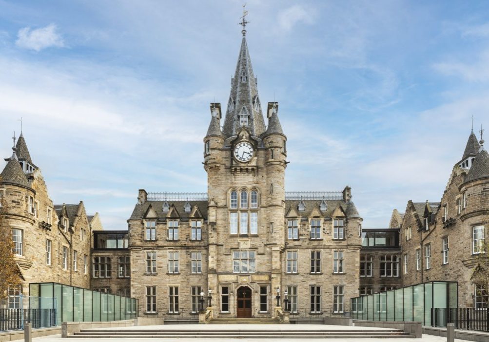 Photo of exterior of Edinburgh Futures Institute